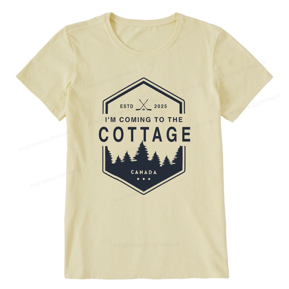 Pagewings Coming To The Cottage Unisex Classic T-shirt