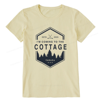 Pagewings Coming To The Cottage Unisex Classic T-shirt