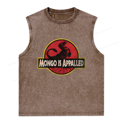 Pagewings Mongo Is Appalled Unisex Washed Tank Top