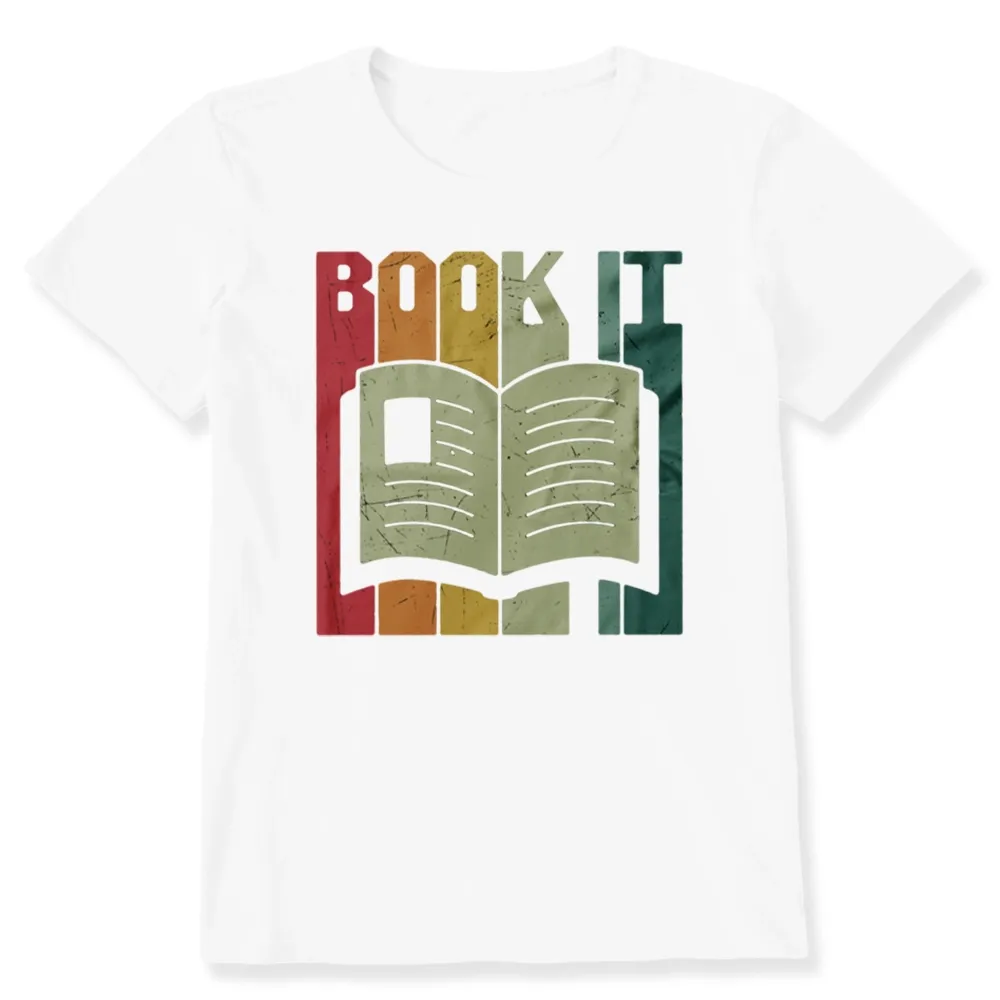 Pagewings Book It Retro 80s Unisex Classic T-shirt