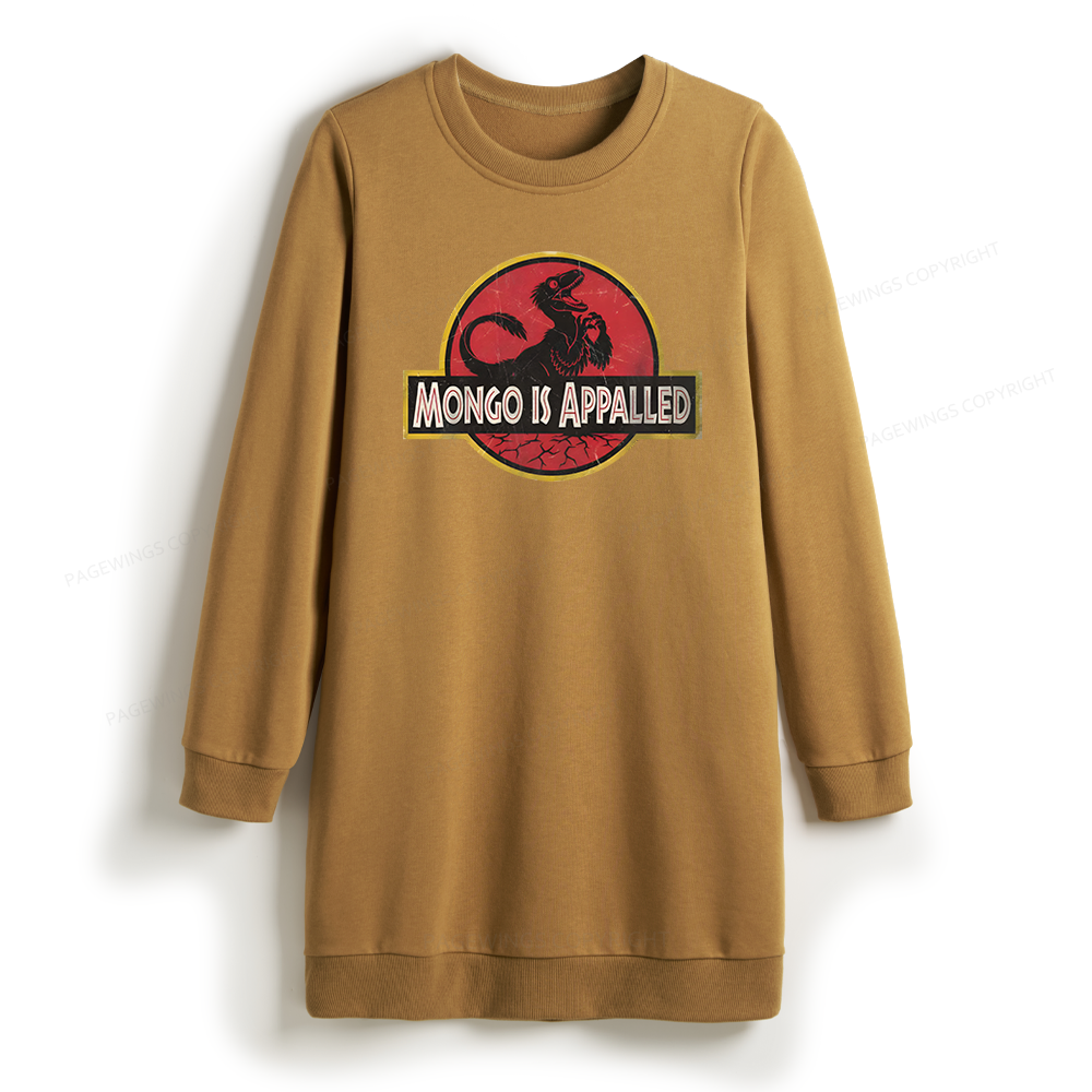 Pagewings Sci Fi Book Lover Sweatshirt Dress