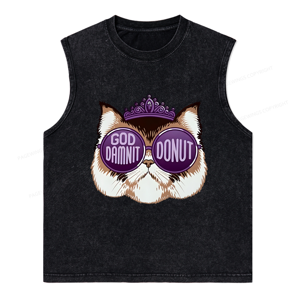 Pagewings Sci-Fi Book Lover Unisex Washed Tank Top