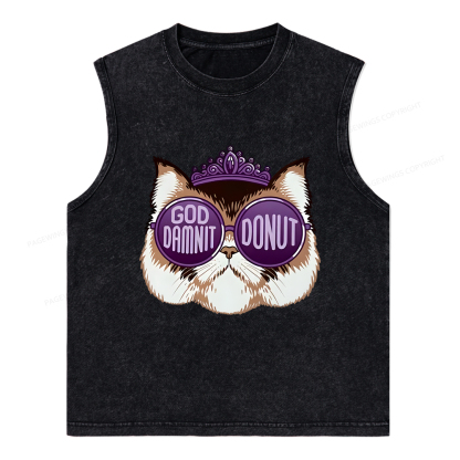 Pagewings Sci-Fi Book Lover Unisex Washed Tank Top