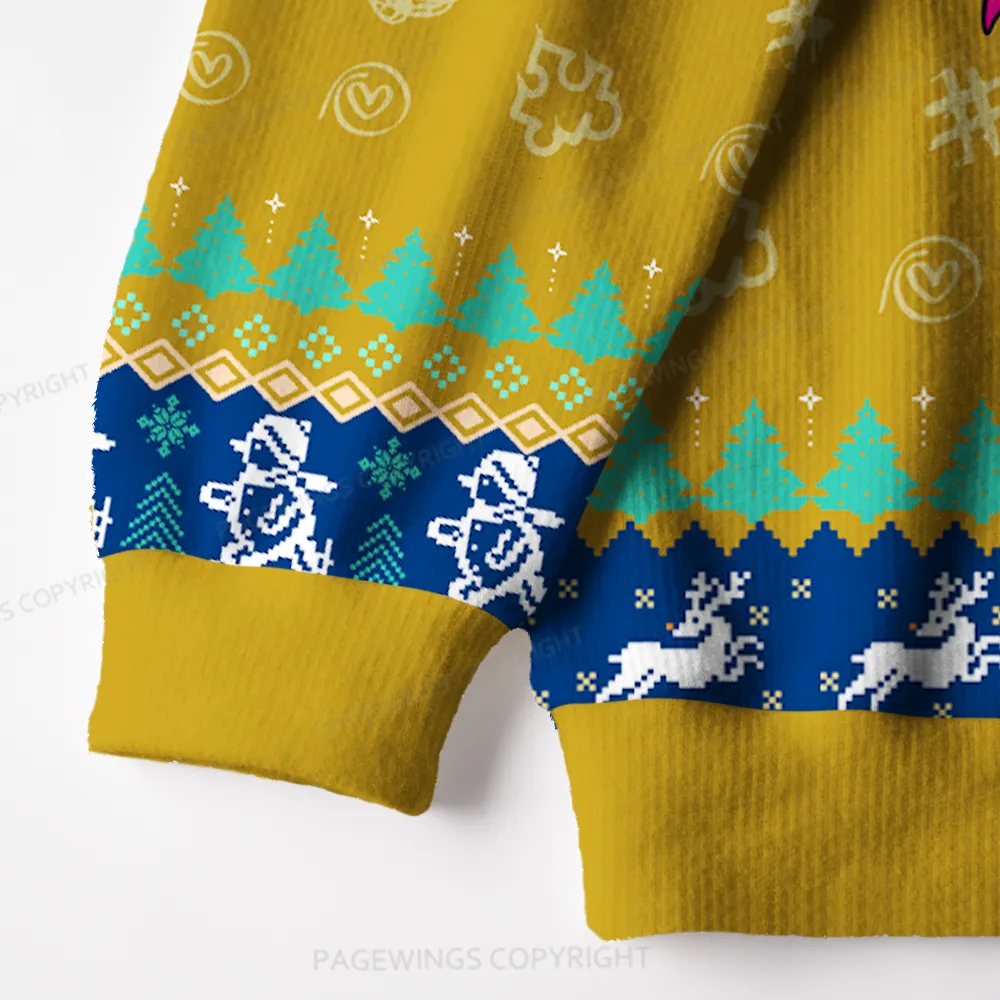 Pagewings Mongo Is Appalled Unisex Ugly Knit Sweatshirt