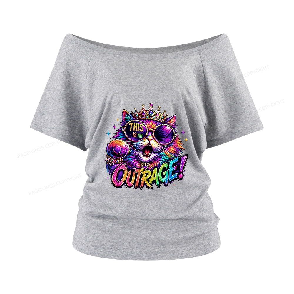 Pagewings Sci-Fi Book Lover Women Off Shoulder T-shirts