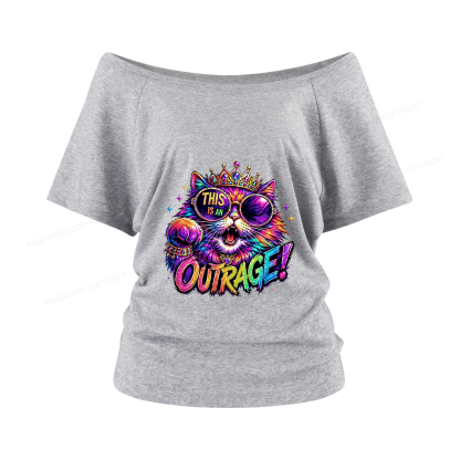 Pagewings Sci-Fi Book Lover Women Off Shoulder T-shirts