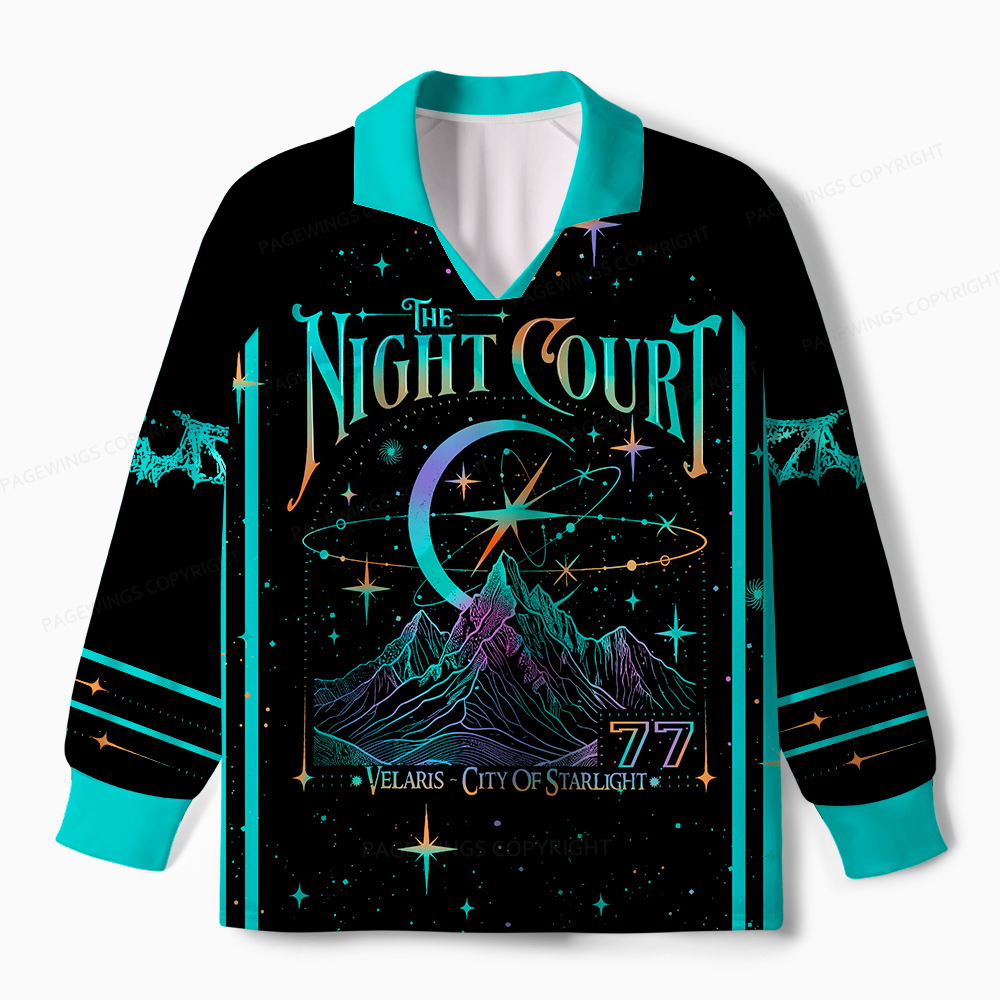Pagewings The Night Court Unisex Long Sleeve Jersey