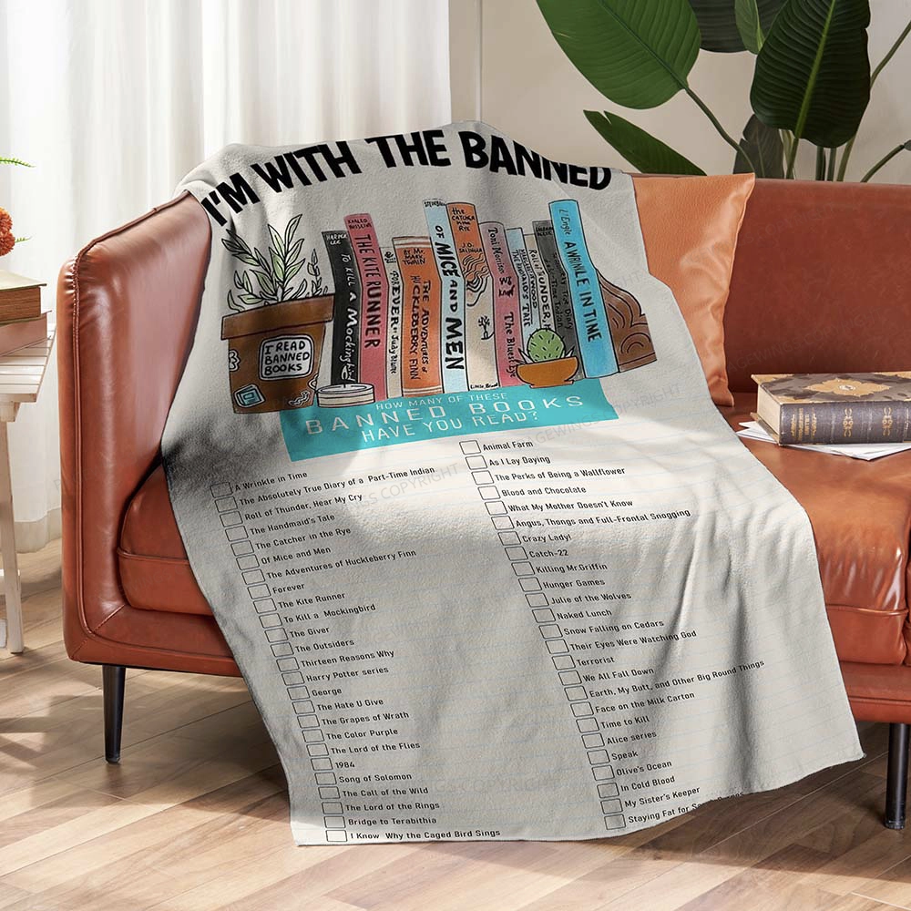 Pagewings I'm With The Banned Blanket