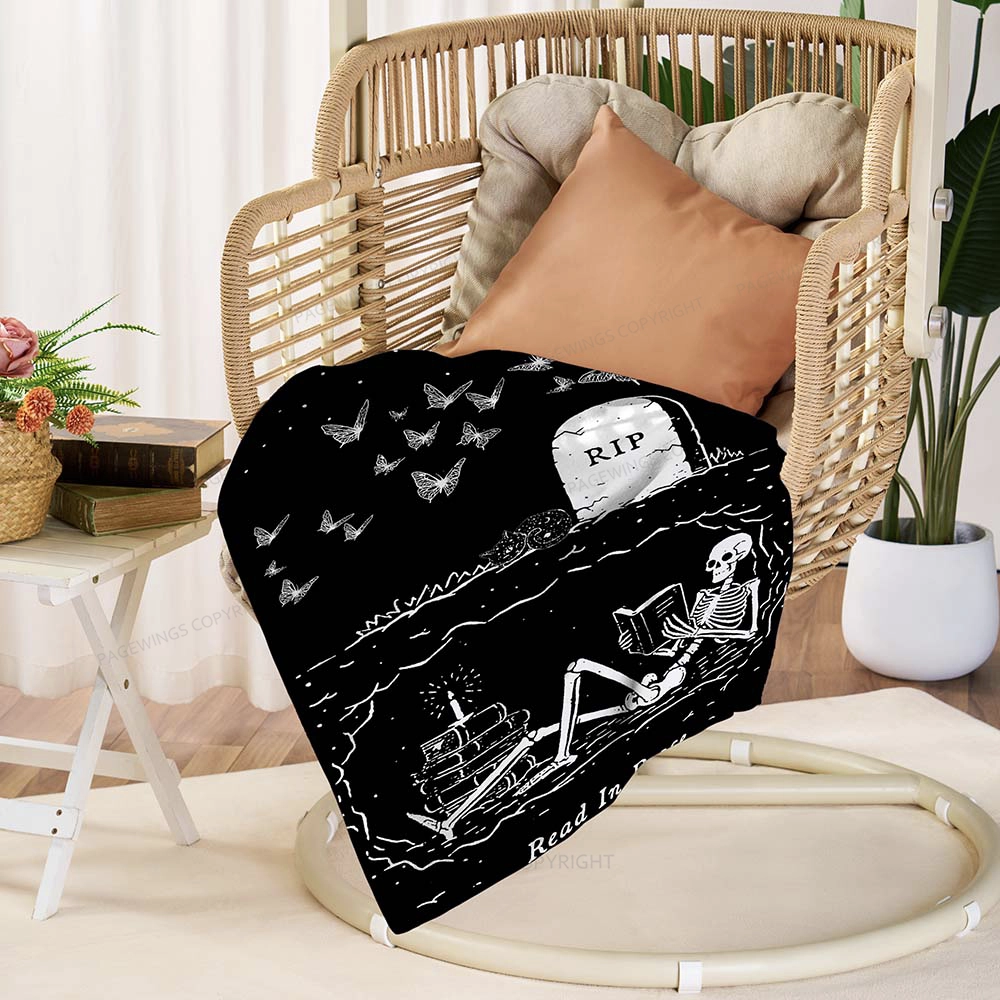 Pagewings Read In Peace Blanket