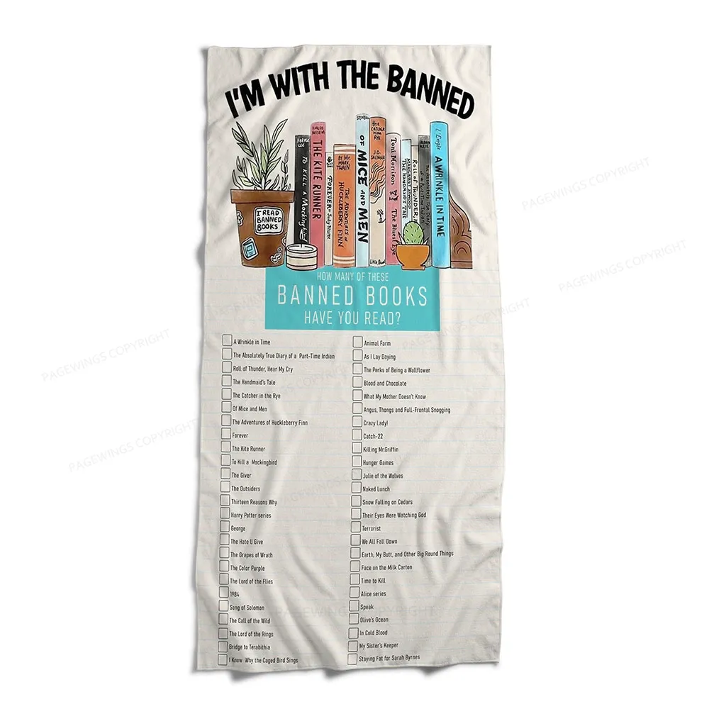 Pagewings I'm With The Banned Blanket