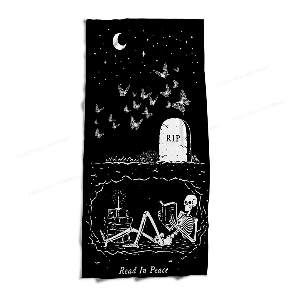 Pagewings Read In Peace Blanket