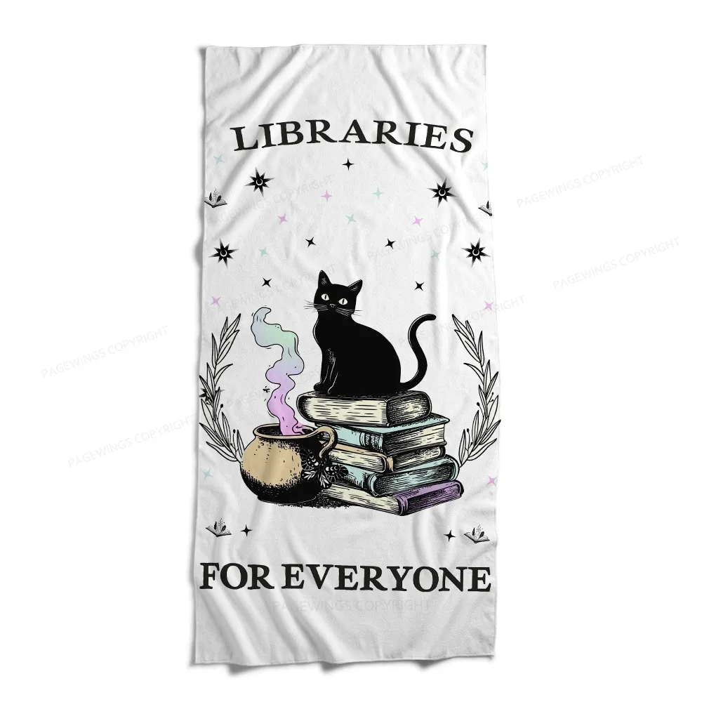 Pagewings Libraries For Everyone Blanket