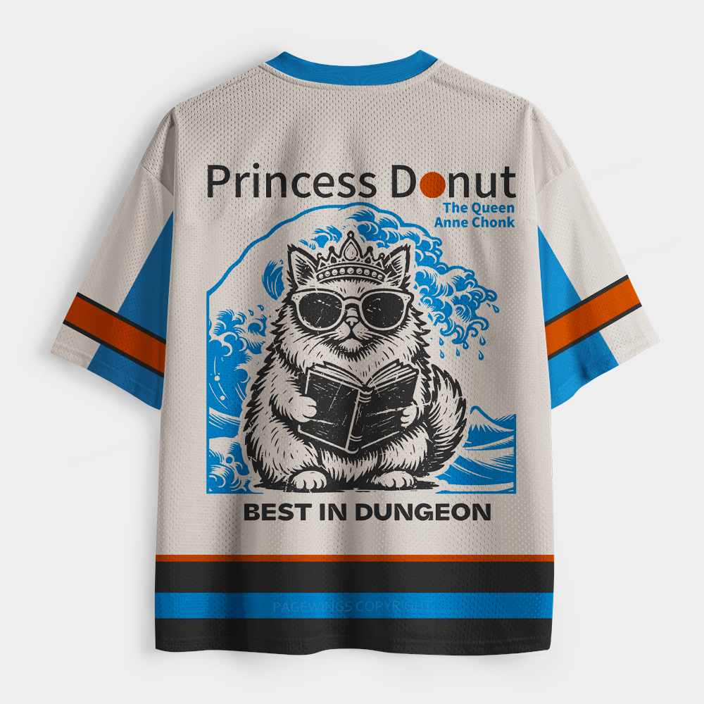 Pagewings The Queen Unisex Mesh Jersey