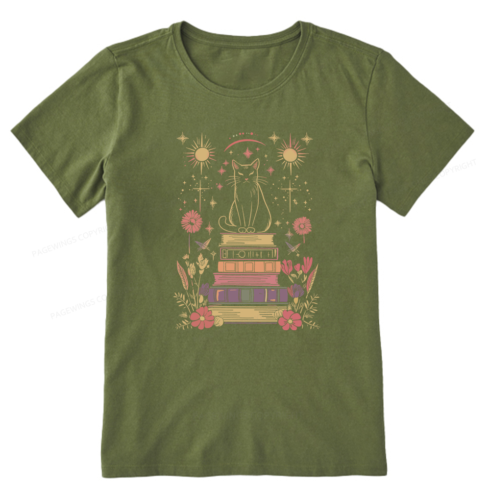 Pagewings Mystical Cat Unisex Classic T-shirt