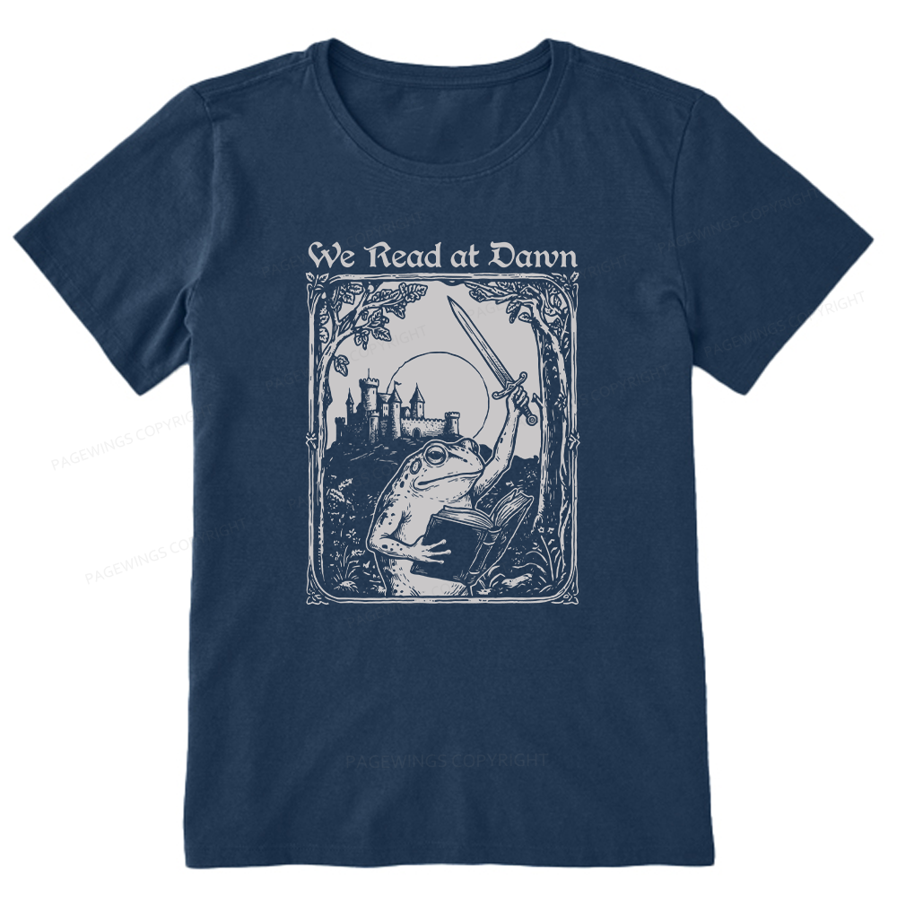 Pagewings We Read At Dawn Unisex Classic T-shirt