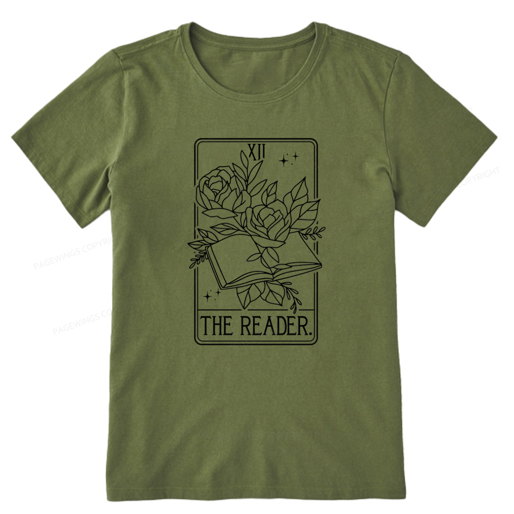 Pagewings  The Reader Tarot Card Unisex Classic T-shirt