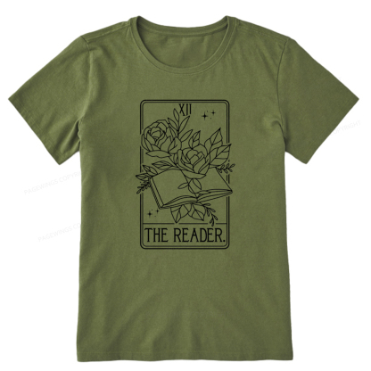 Pagewings  The Reader Tarot Card Unisex Classic T-shirt