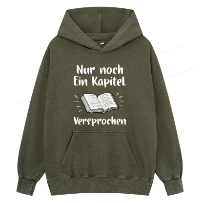 Pagewings Book on Unisex Tie Dye Unisex Washed Hoodie