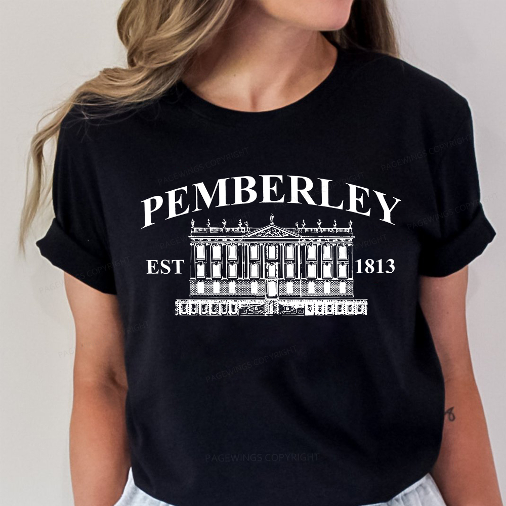 Pagewings Pemberley Unisex EST 1813 Unisex Classic T-shirt