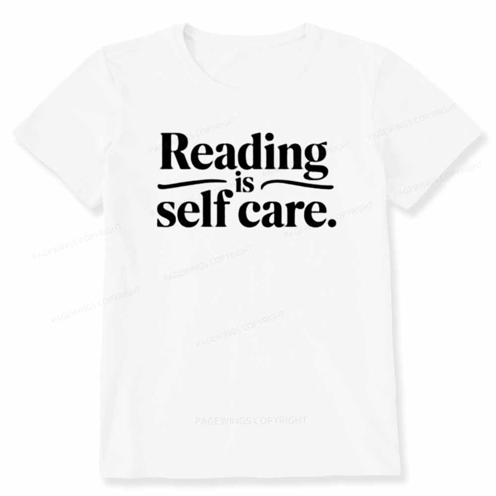 Pagewings Reading Self Care Unisex Tee Unisex Classic T-shirt