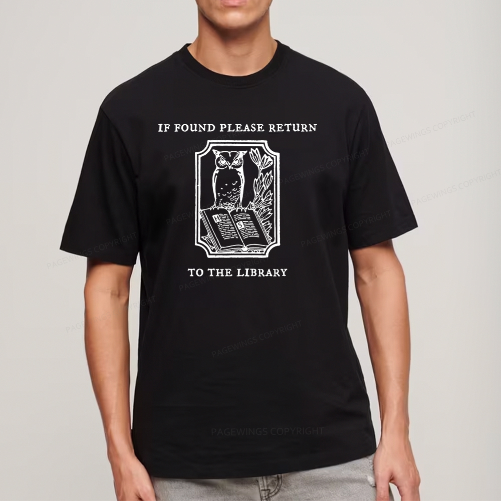 Pagewings Librarian Gift Owl Book Shirt Unisex Classic T-shirt
