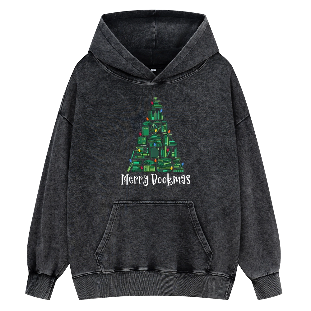 Pagewings Christmas Party Tee Unisex Washed Hoodie
