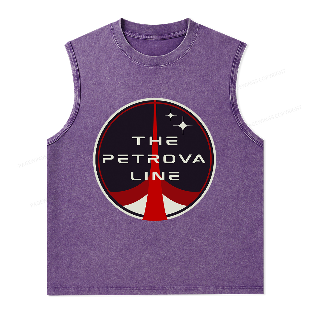 Pagewings The Petrova Line Unisex Washed Tank Top