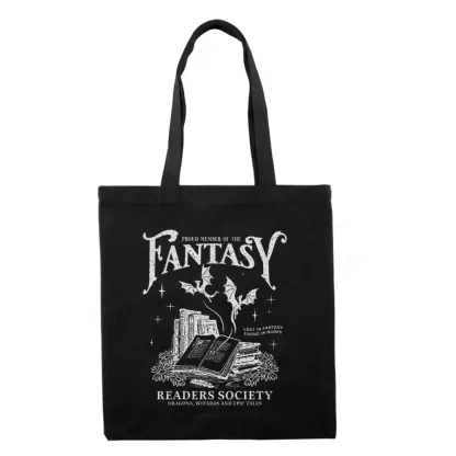 Pagewings Fantasy Readers Society Tote Bag
