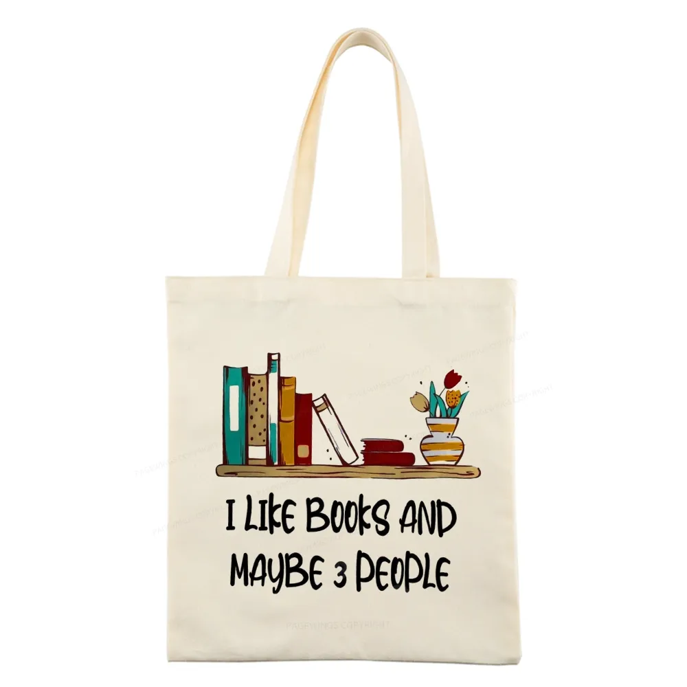 Pagewings  I Like Books World Tote Bag