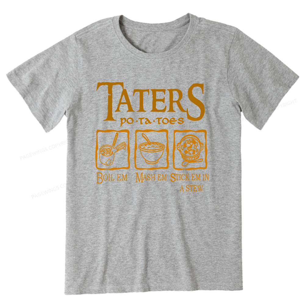 Pagewings Taters PoTaToes Unisex Classic T-shirt