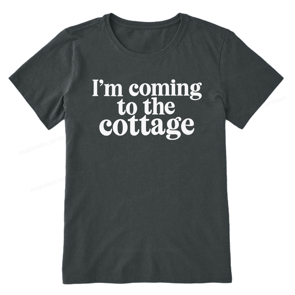 Pagewings I'm Coming To The Cottage Unisex Classic T-shirt