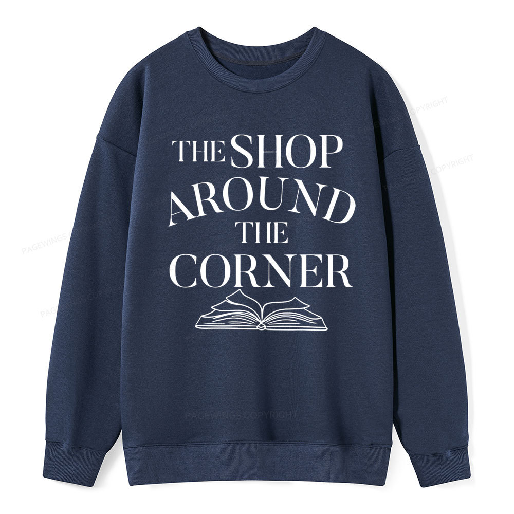 Pagewings The Shop Around The Corner Bookworm Unisex Classic Sweatshir