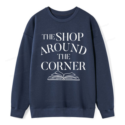 Pagewings The Shop Around The Corner Bookworm  Unisex Classic Sweatshirt