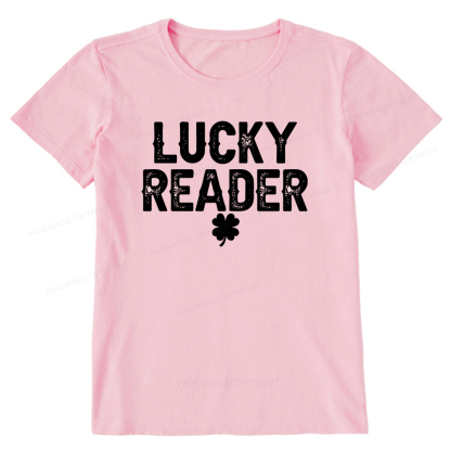 Pagewings Lucky and Lucky Fucker Graphic Tees Unisex Classic T-shirt