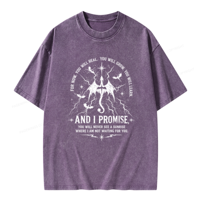 Pagewings Fantasy Lover Unisex Washed T-shirt