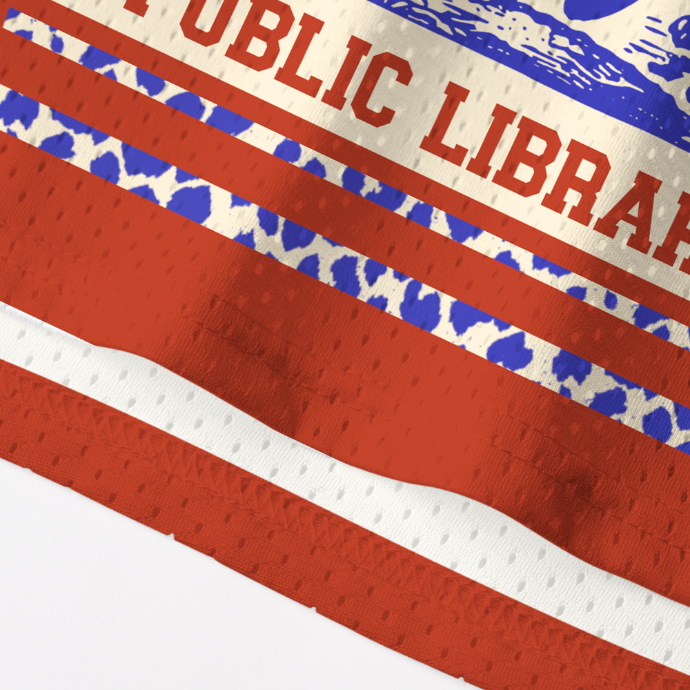 Pagewings Defend The Public Library Unisex Mesh Tank Top