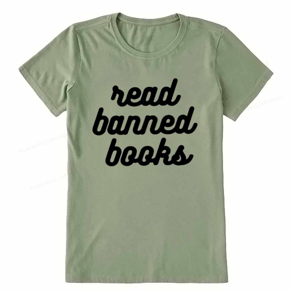 Pagewings Read Banned Books Unisex Tee Unisex Classic T-shirt
