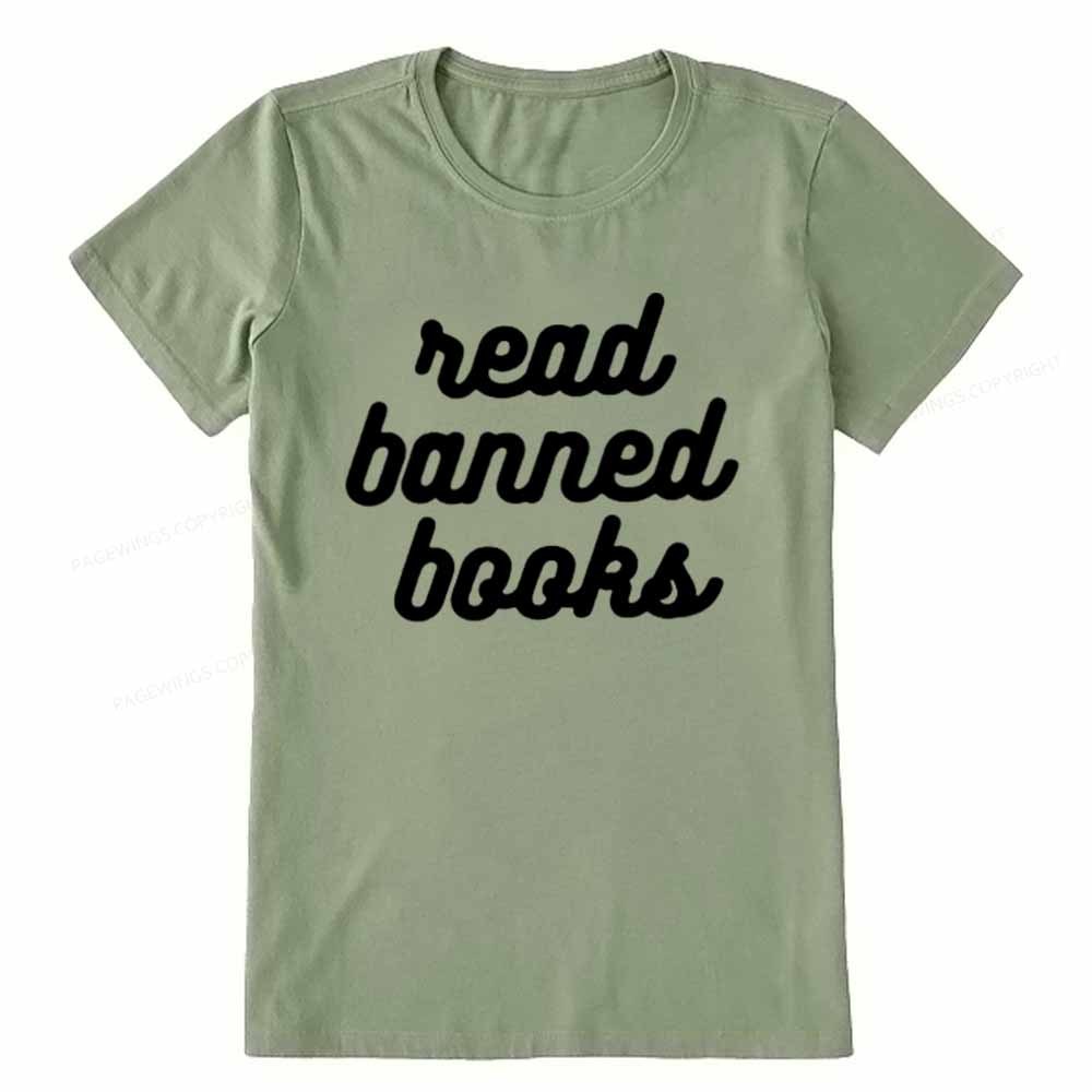 Pagewings Read Banned Books Unisex Tee Unisex Classic T-shirt
