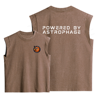 Pagewings Powered By Astrophage Women's Washed Tank Top