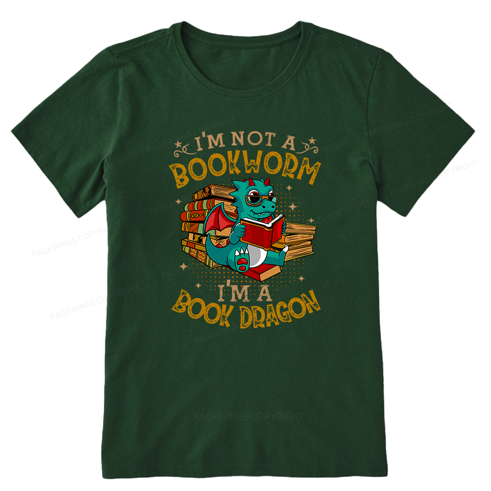 Pagewings Book Dragon T Shirts Unisex Classic T-shirt