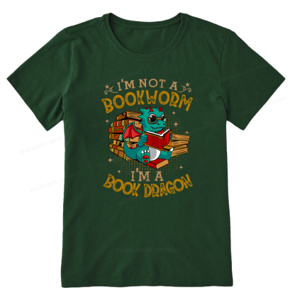Pagewings Book Dragon T Shirts Unisex Classic T-shirt
