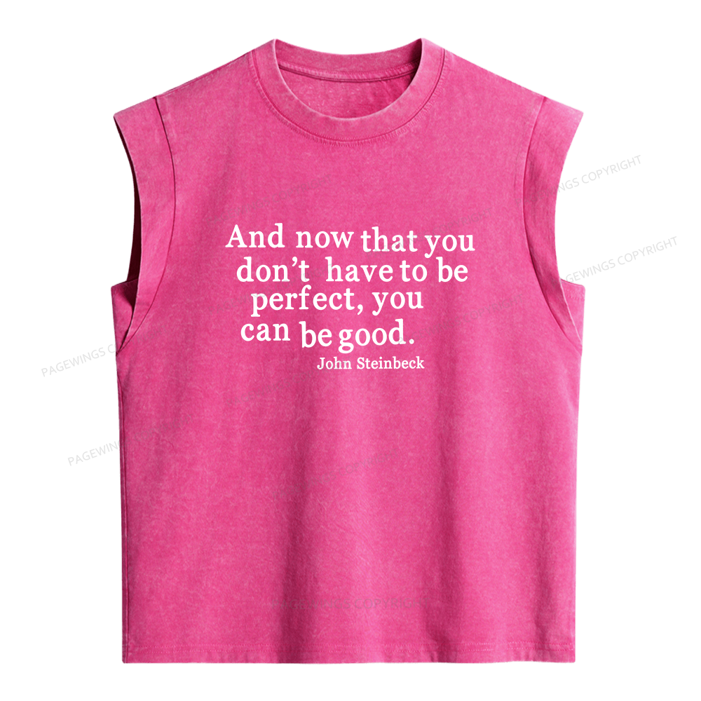 Pagewings Vintage Quote Women's Washed Tank Top