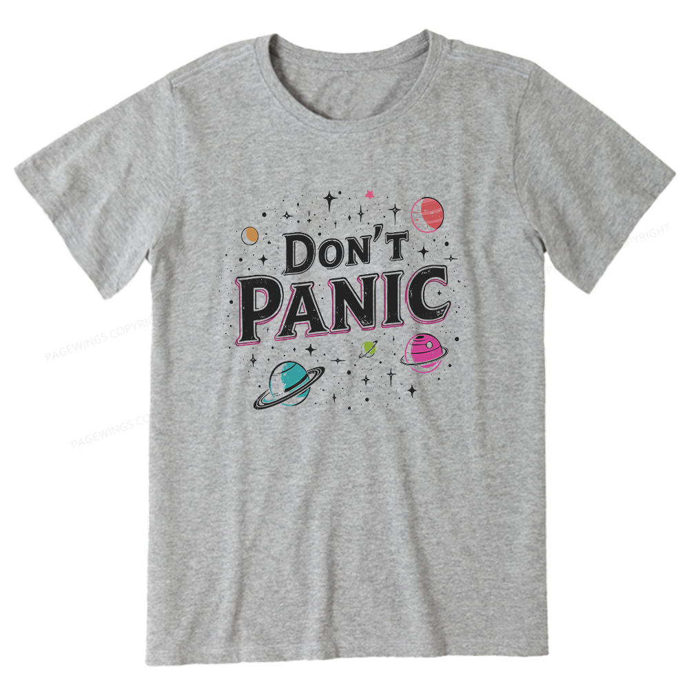Pagewings Don't Panic Unisex Classic T-shirt