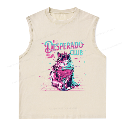 Pagewings Sci Fi Fan Unisex Washed Tank Top