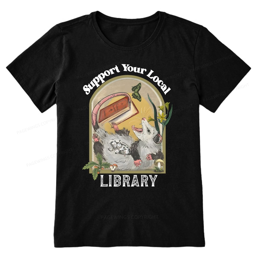 Pagewings Library Readers Make Leaders Jersey Short Sleeve Tee Unisex Classic T-shirt
