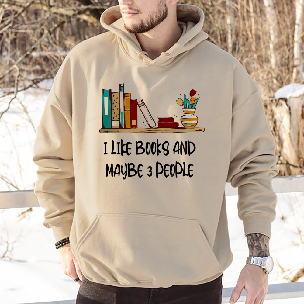 Pagewings  I Like Books World Unisex Classic Hoodie