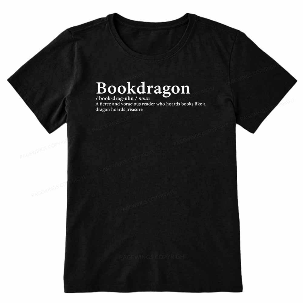 Pagewings Bookdragon: Journey Through Words book lover Unisex Classic T-shirt