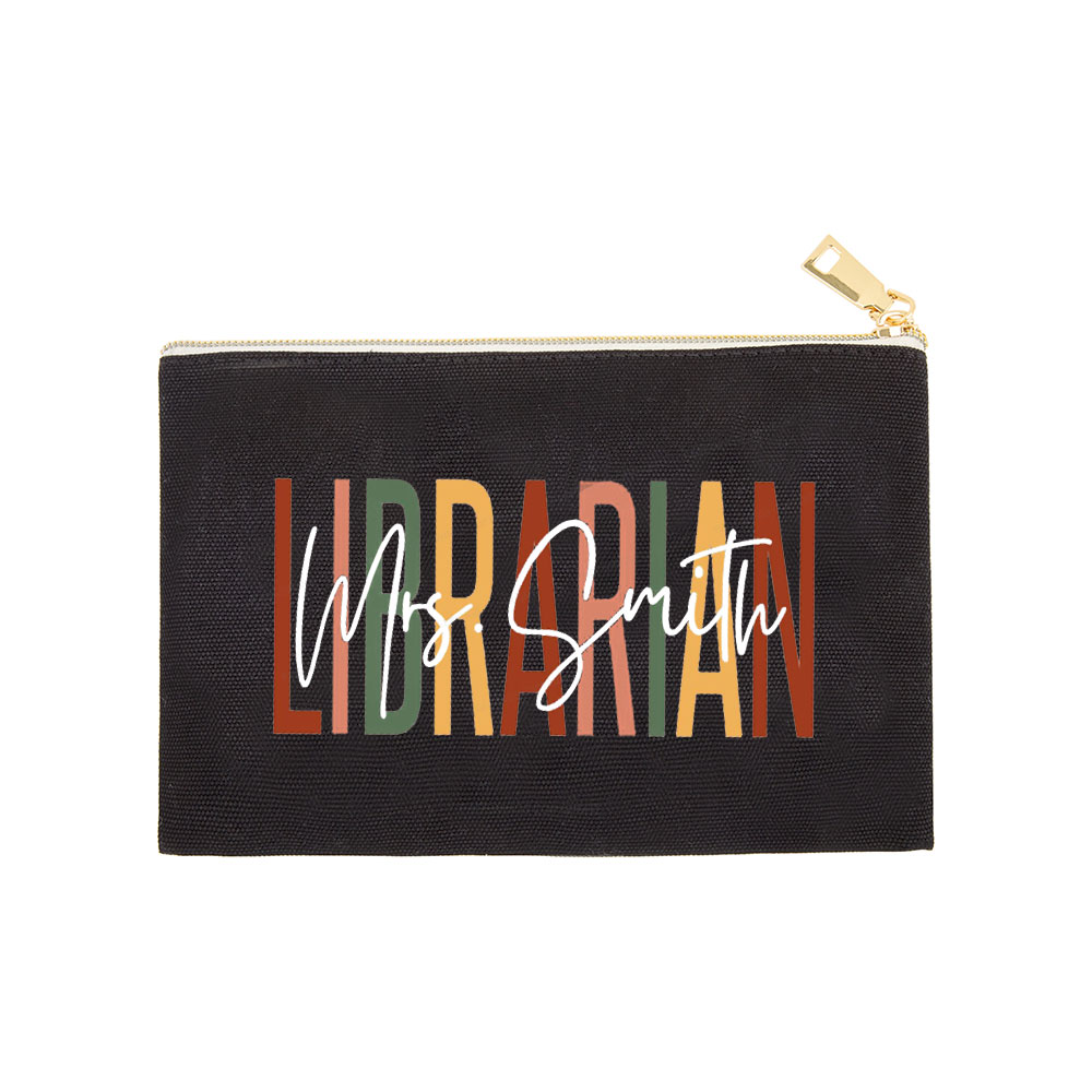 Pagewing Personalized Librarian Pouch