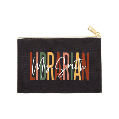 Pagewing Personalized Librarian Pouch