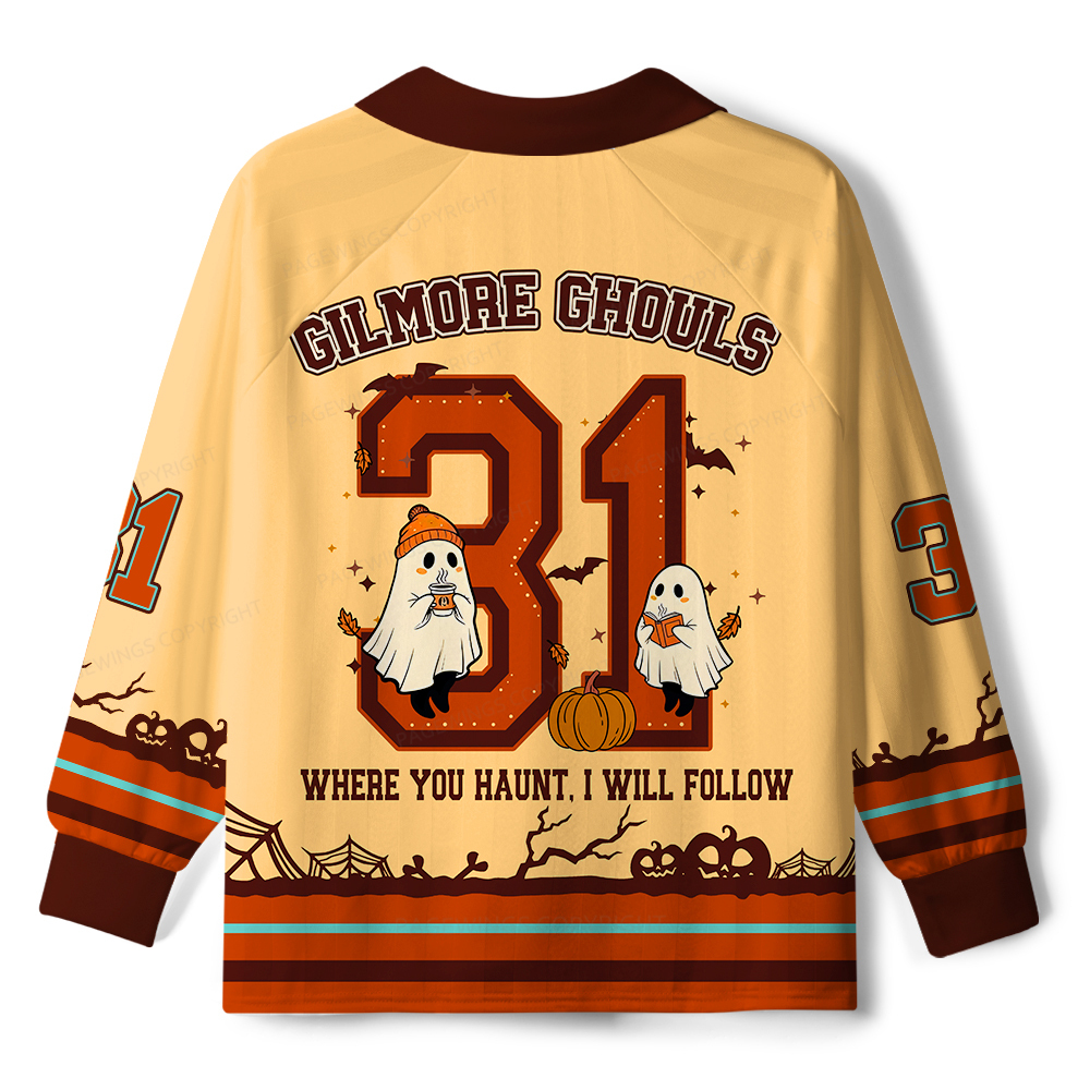 Pagewings Gilmore Ghouls Unisex Long Sleeve Jersey